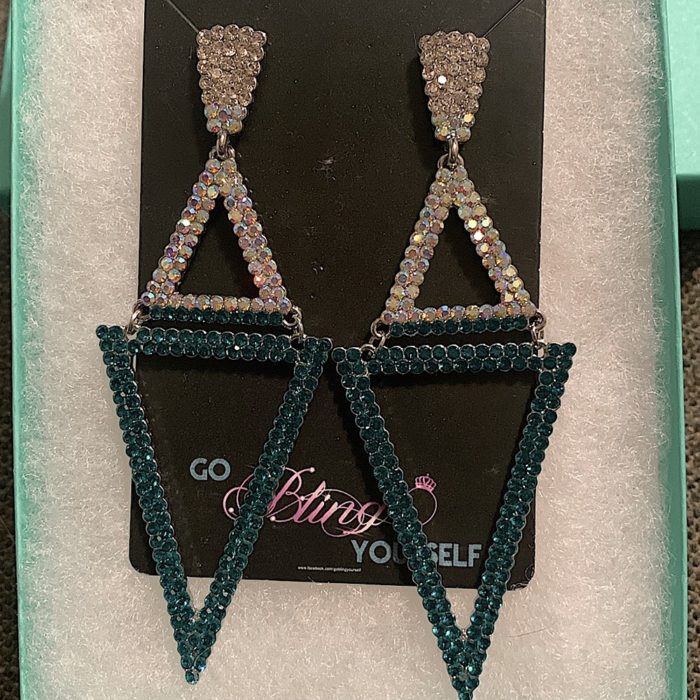 Brand New! Pageant/Prom Earrings